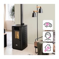 Estufa de pellet EQUATION Hella 7kW